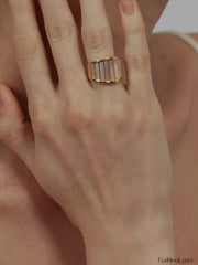 Pinctada Charming Decor Ring Rings