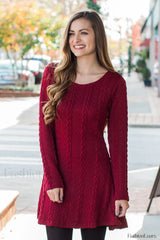 Plus Size Casual Charming S 3XL Sweater Dress