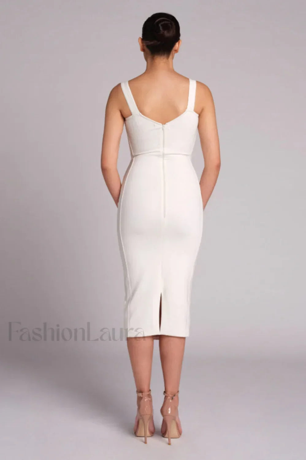 Poem Sling Stylish Dress With Lace