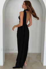 Pooh Who Asymmetrical Stylish Cut Out Dress