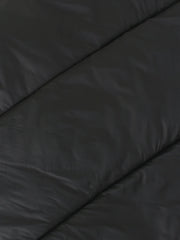 Quilted Puffer Mock Trendy Neck Crop Coat Winter Coats