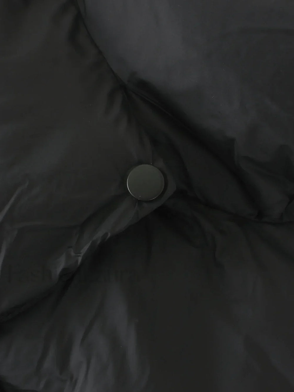 Quilted Puffer Mock Trendy Neck Crop Coat Winter Coats