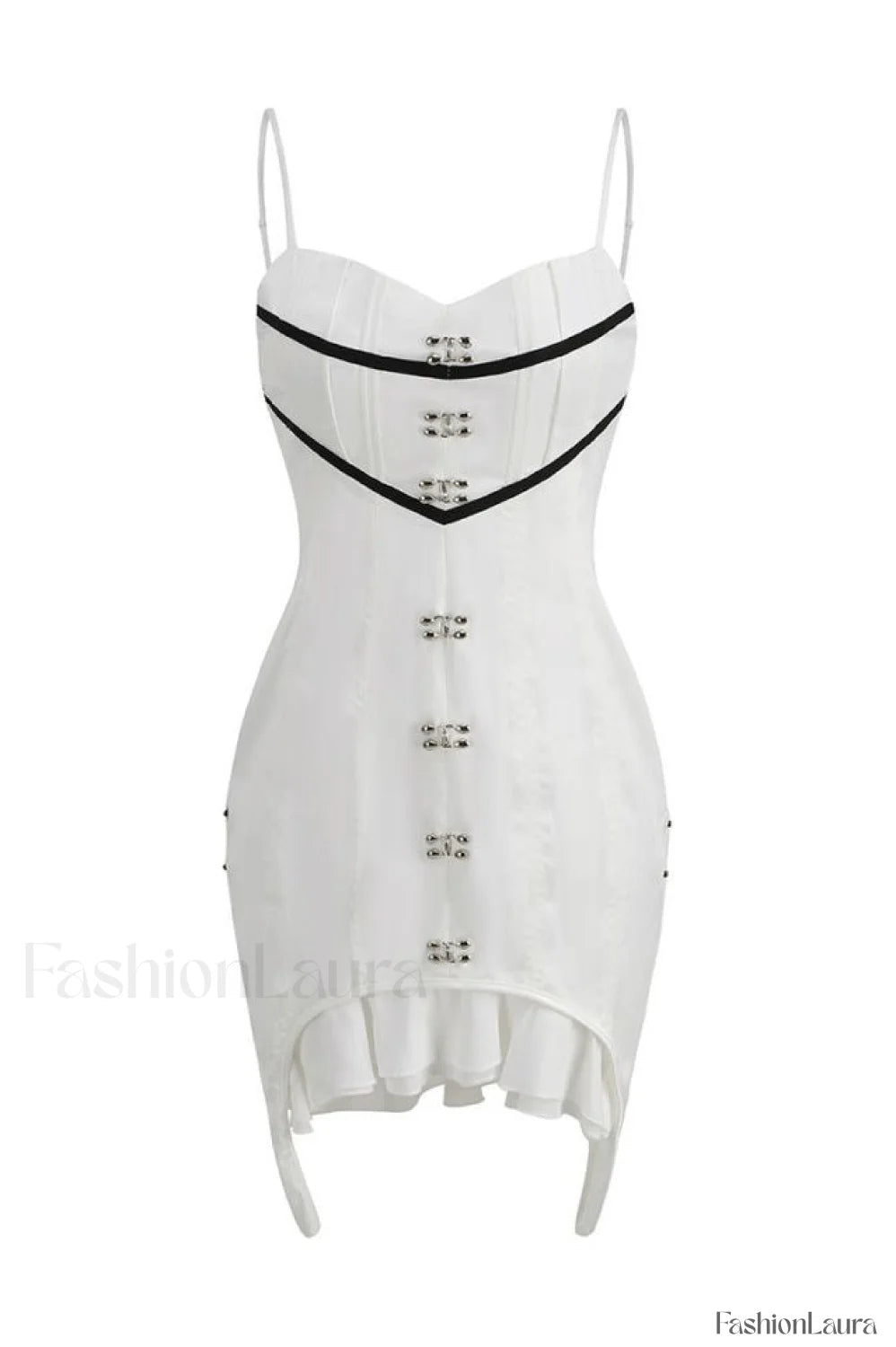 Ready To Stylish Party Mini Dress XS / White