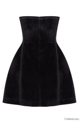 Red Crystal Stylish Heart Dress