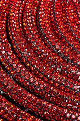 Red Crystal Stylish Heart Dress