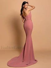 Rhinestone Velvet Mermaid Maxi Dress