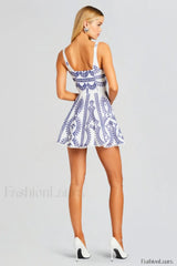 Ricka Elegant Short Dress