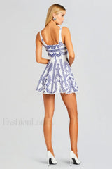 Ricka Elegant Short Dress