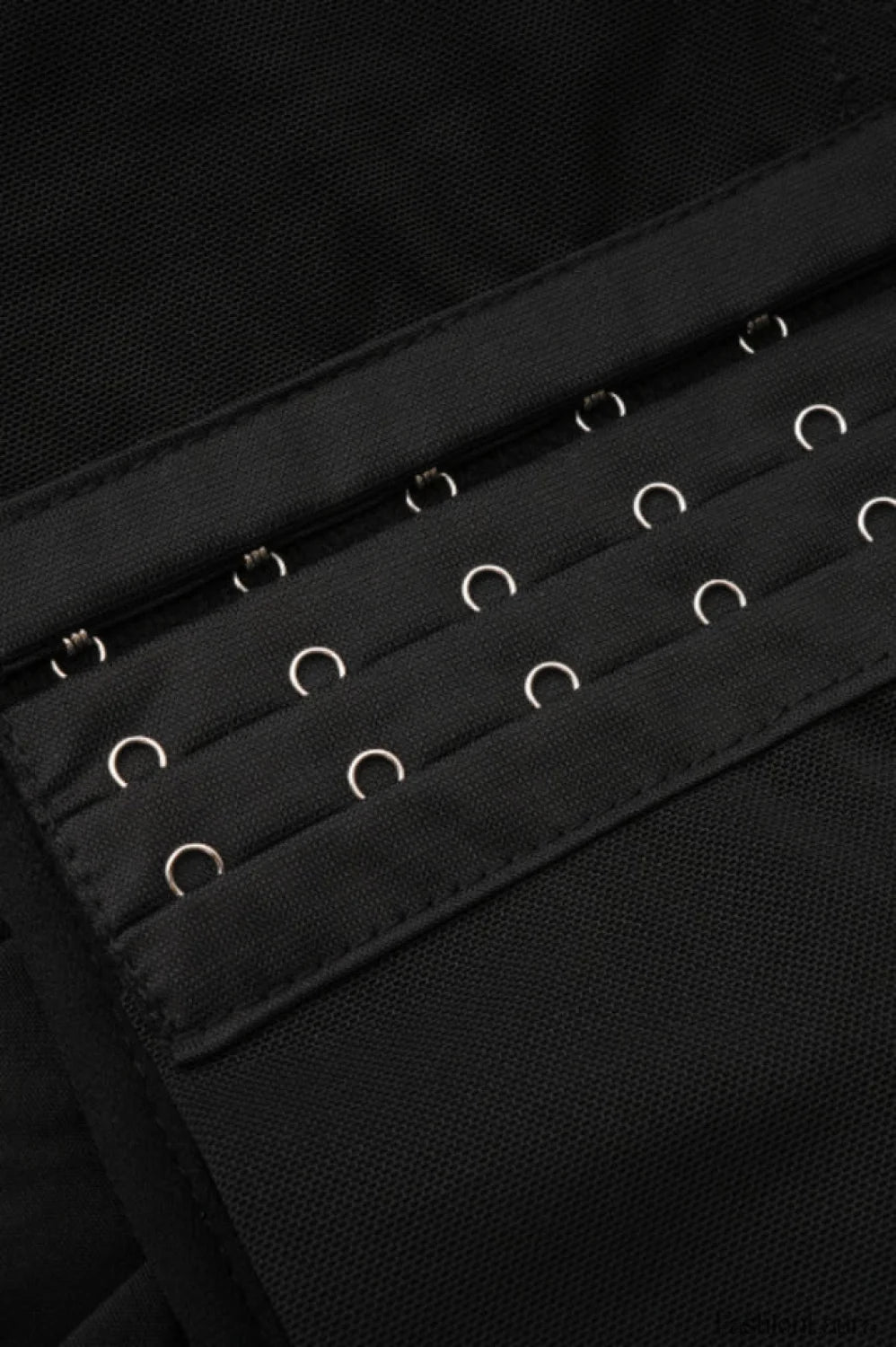 Rochie Black Tiered Charming Jewel Chiffon Dress