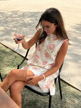 Romantic Print Sleeveless Short Dress White / XS Dresses