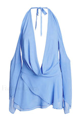 Rosanna Elegant Mini Dress XS / Blue