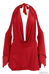 Rosanna Elegant Mini Dress XS / Red