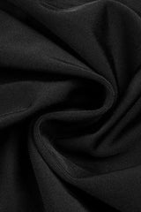 Rose appliqu茅 Ruched Stylish Jersey Minidress