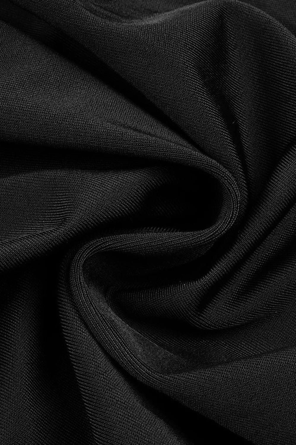 Rose appliqu茅 Ruched Stylish Jersey Minidress