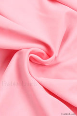 Rose appliqu茅 Ruched Stylish Jersey Minidress