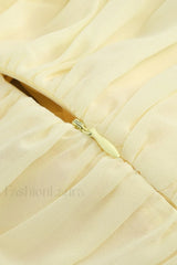 Rose Detailed Stylish Halterneck Mini Dress