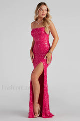 Rowena Sequin Stylish Mermaid Dress Party Dresses L