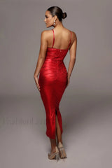 Rubi Cowl Stylish Neck Cocktail Dress