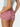 Ruched Plaid Print Slim Fit Low Waist Casual Summer Short Secondary image