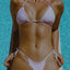 Ruffle Bandage Bikini Set PINK1 / S