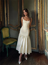 Ruffle Long Cami Sundress Apricot / XS Dresses