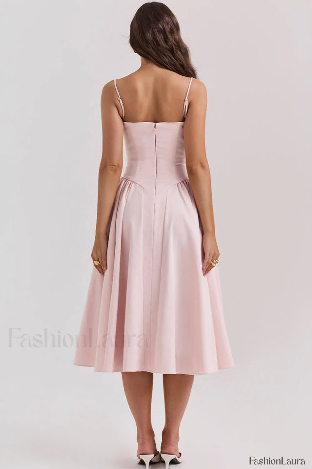 Samaria French Stylish Navy Corset Sundress