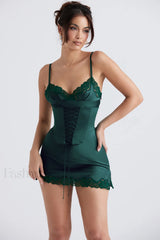 Satin Elegant Slip Dress