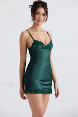 Satin Elegant Slip Dress