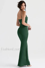 Satin Tunic Stylish Maxi Dress