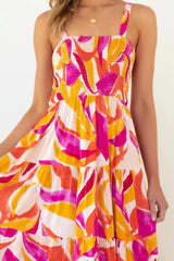 Savannah Smocked Stylish Maxi Dress