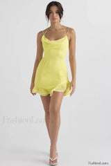 Scarlett Ruffle Stylish Mini Dress