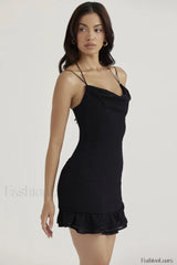 Scarlett Ruffle Stylish Mini Dress