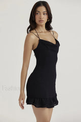 Scarlett Ruffle Stylish Mini Dress