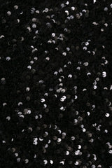 Sequin Embellishments Stylish Slit Maxi Dress