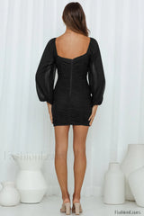 She’s Angelic Stylish Ruched Mini Dress