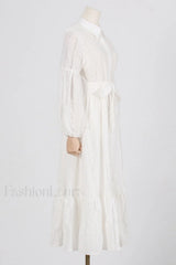 Sienna Tiered Broderie Charming Anglaise Midi Dress