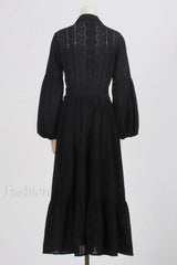 Sienna Tiered Broderie Charming Anglaise Midi Dress