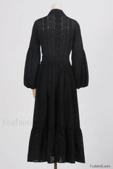 Sienna Tiered Broderie Charming Anglaise Midi Dress