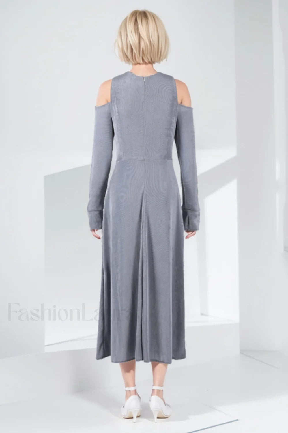 Sinh Midi Dress Charming In Double Jersey Knit