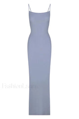 Soft Lounge Stylish Long Slip Dress XS / 10#