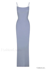 Soft Lounge Stylish Long Slip Dress XS / 10#