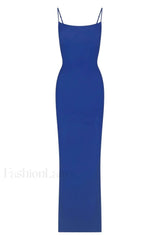 Soft Lounge Stylish Long Slip Dress XS / 11#