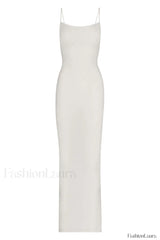 Soft Lounge Stylish Long Slip Dress XS / 12#