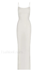 Soft Lounge Stylish Long Slip Dress XS / 12#