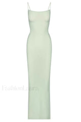 Soft Lounge Stylish Long Slip Dress XS / 13#
