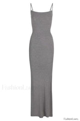 Soft Lounge Stylish Long Slip Dress XS / 3#