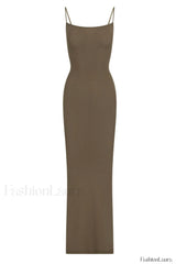 Soft Lounge Stylish Long Slip Dress XS / 5#