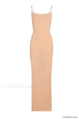 Soft Lounge Stylish Long Slip Dress XS / 9#