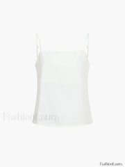 Solid Backless Graceful Cami Top Tank Tops & Camis