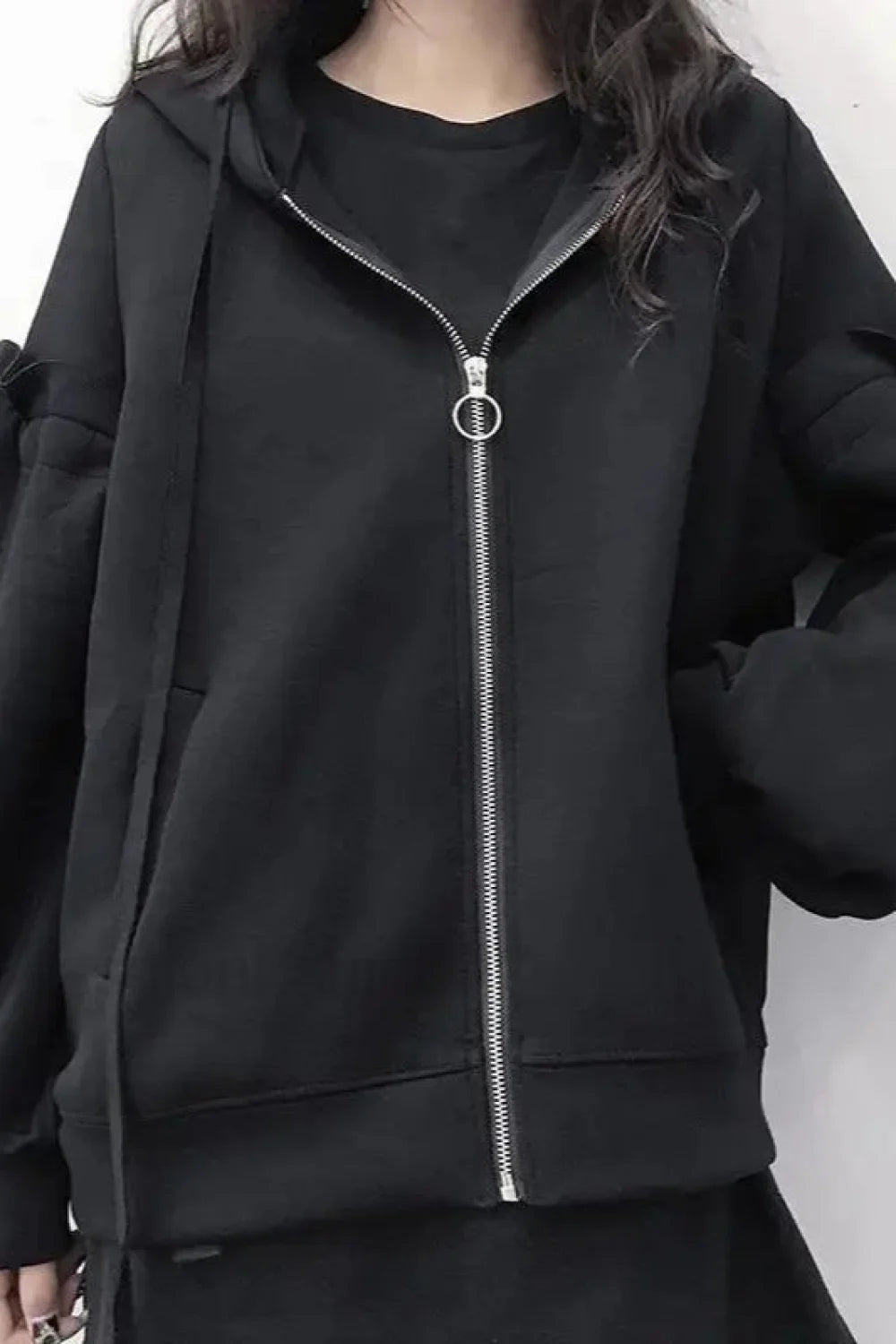 Solid Color Korean Style Hoodie